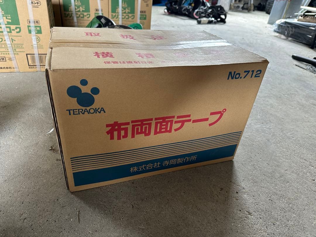 TERAOKA 布両面テープ No.712 60個入り
