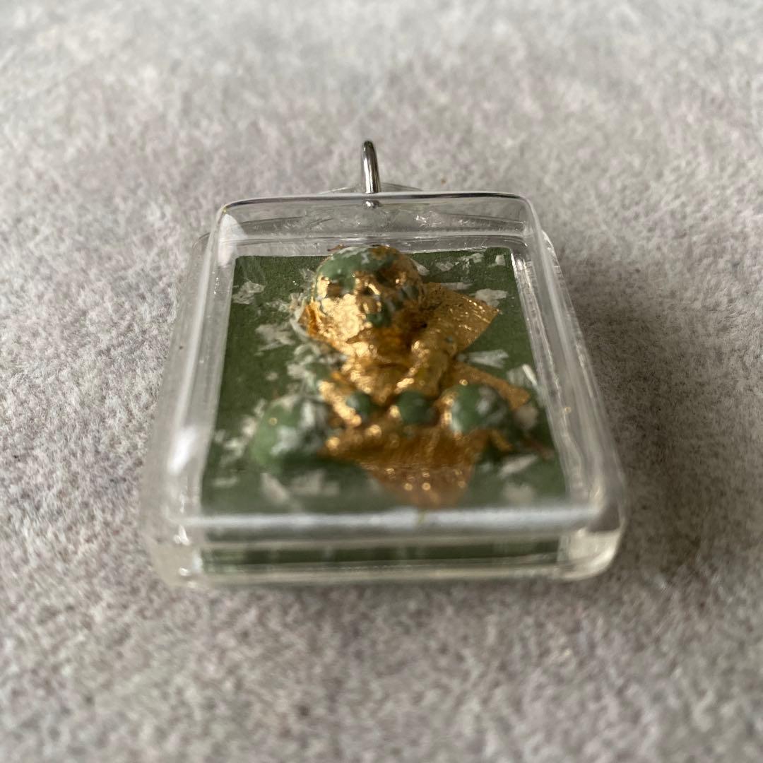 プラクルアン ゴーストピッター 超レア品 金箔 髑髏 危険回避 富と開運 御守り