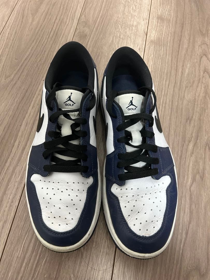 Nike Air Jordan 1 Low Golf ホワイト/ネイビー