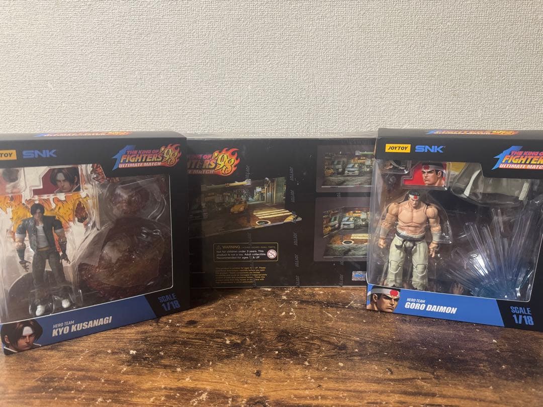 joytoy 3点セット 草薙京 大門 ステージ KOF