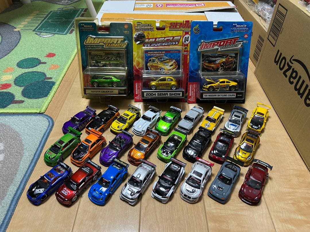 マッスルマシーン　ミニカー　セット