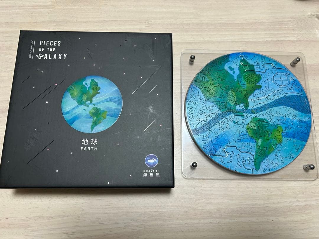 【ジグソーパズル】Relajant 惑星パズル　地球