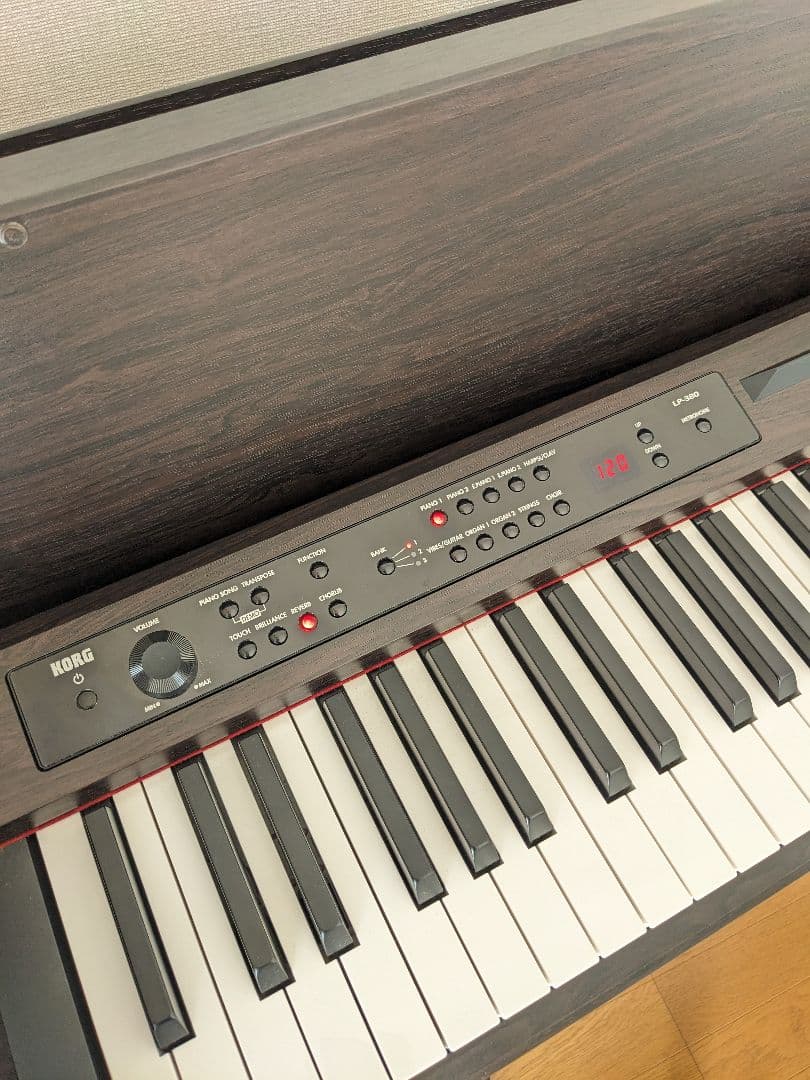 美品 2016製 KORG コルグ LP-380 電子ピアノ 説明書有