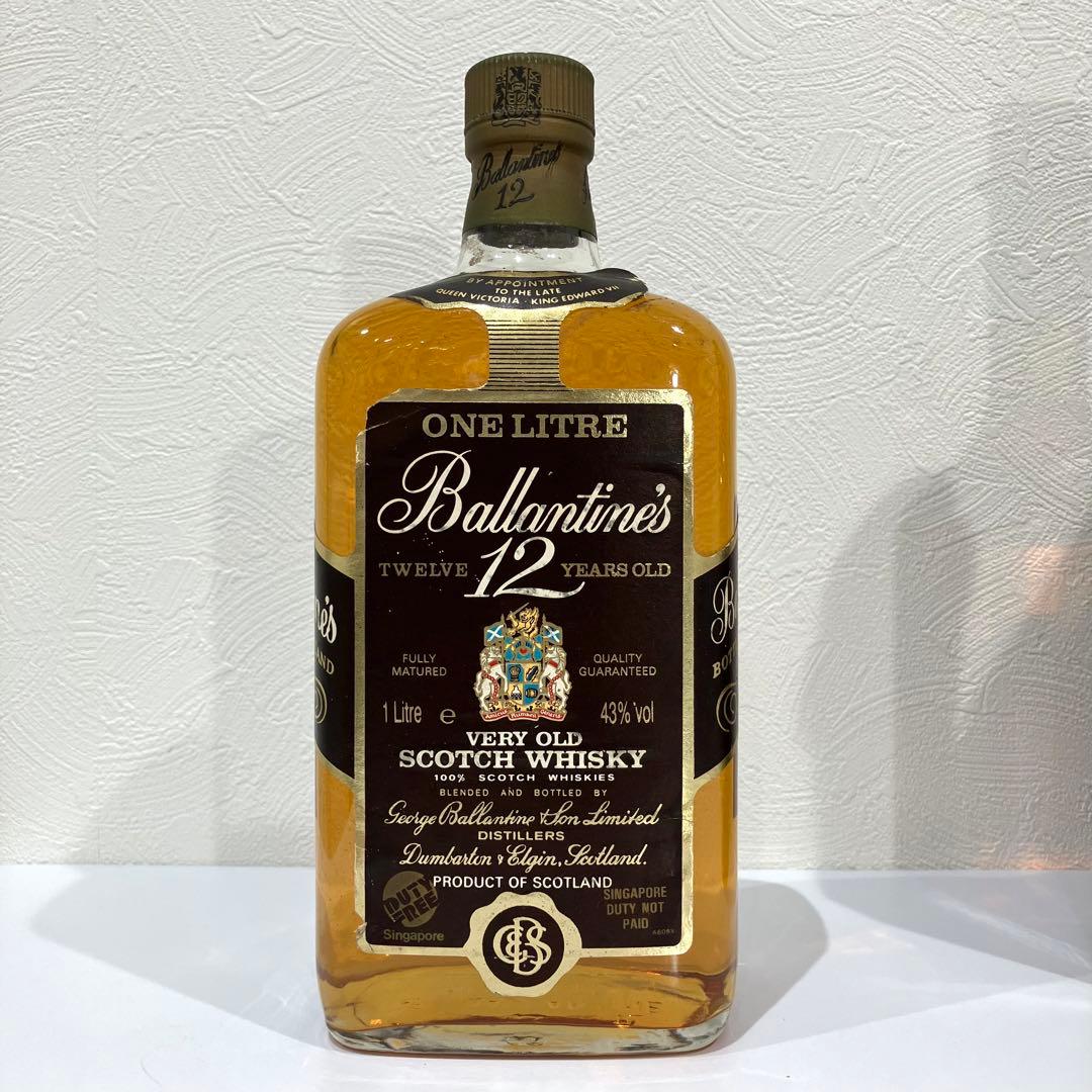 ジェントルマンジャック 旧ボトル 750ml バランタイン ベリーオールド 1L
