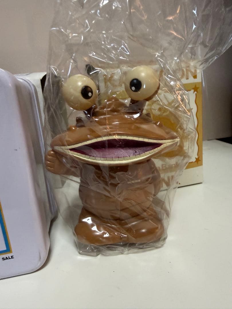 昭和レトロ 大和銀行 ウルトラマン カネゴン ソフビ貯金箱 箱付 非売品