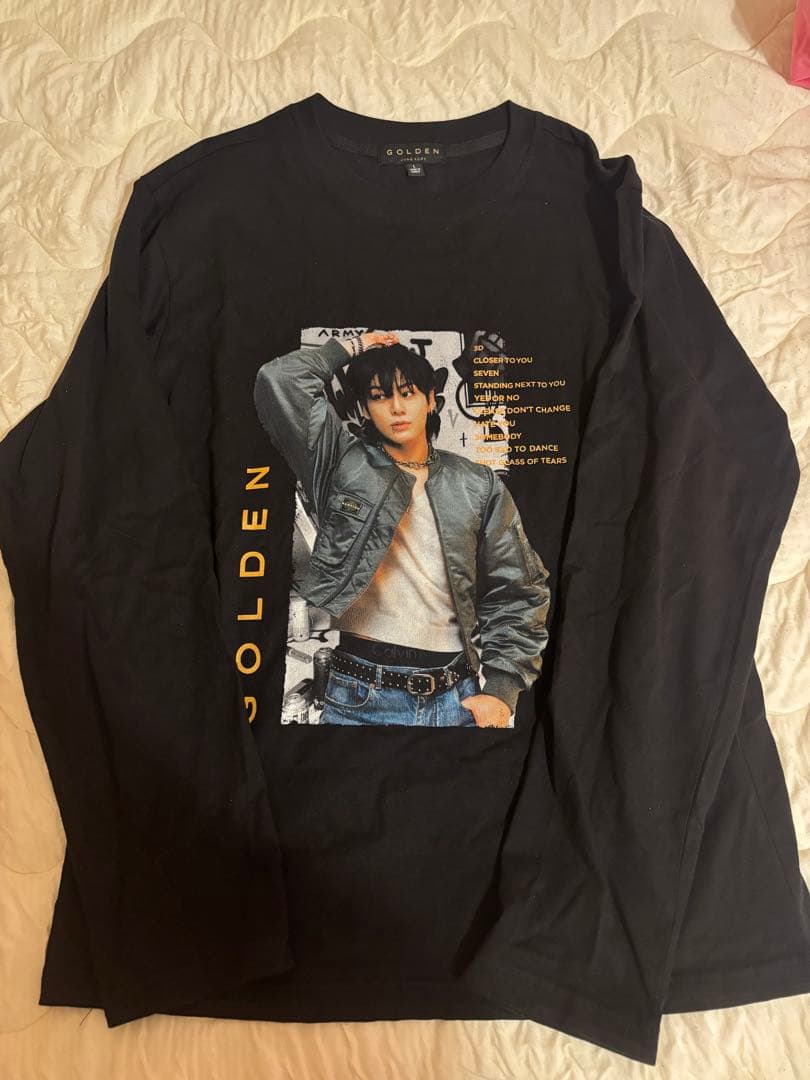 golden ジョングク　Tシャツ　Lサイズ