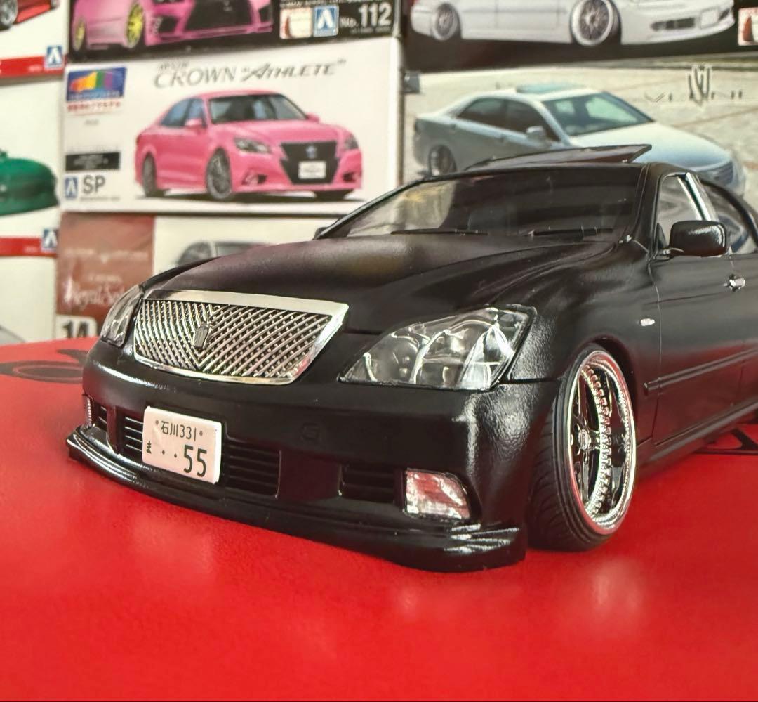 アオシマ GRS182 クラウン アスリート